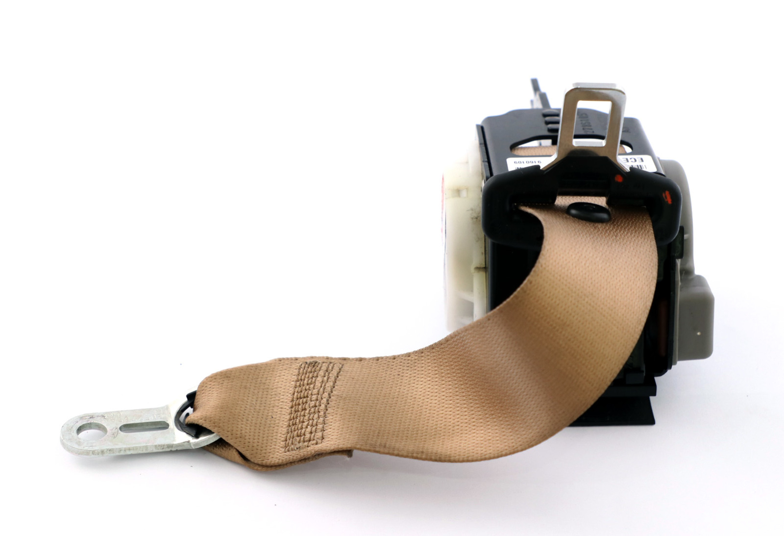 BMW 3 Series E90 LCI Upper Seat Belt Rear Left Right N/O/S Beige 9160109