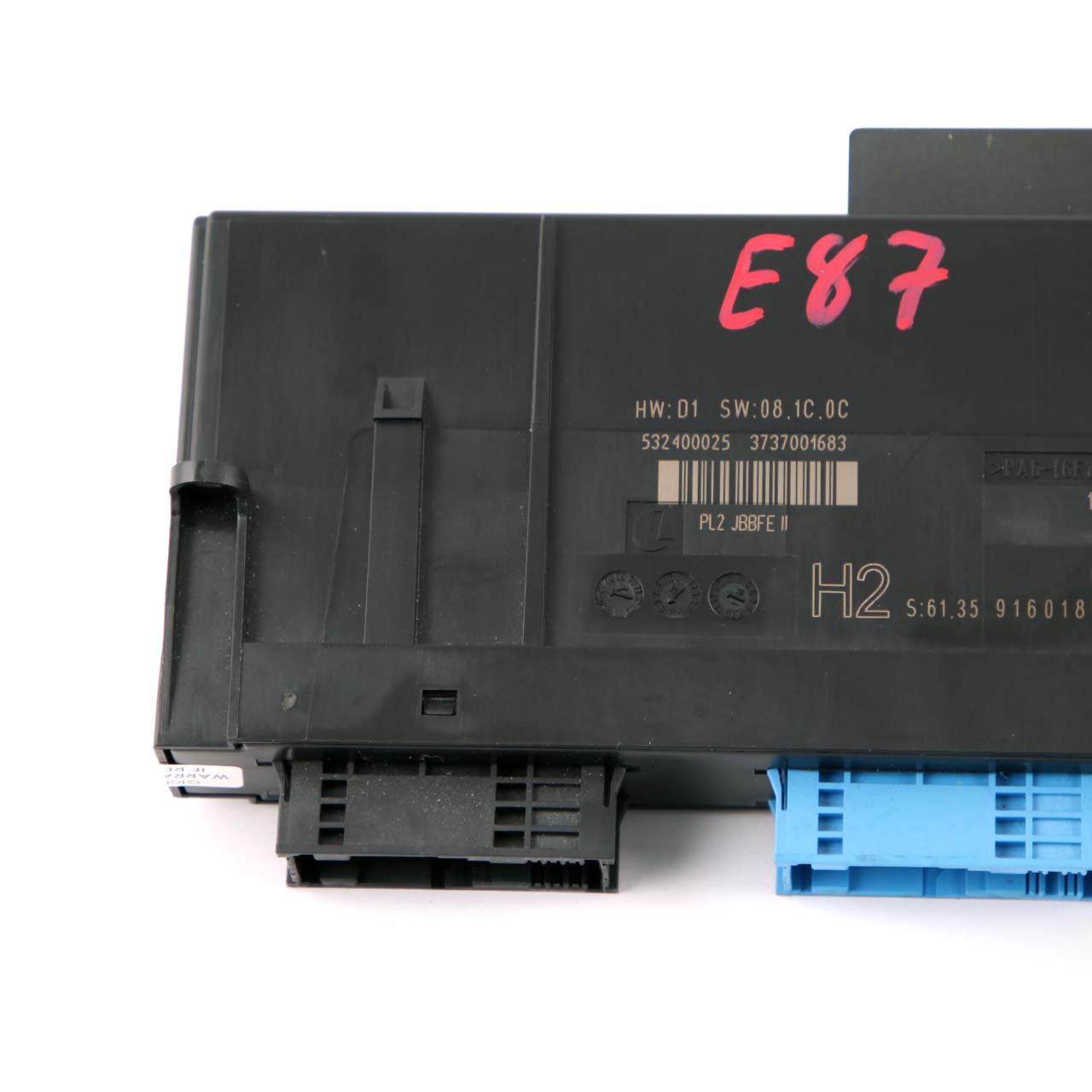 BMW 1 er E87 ECU Karosseriesteuergerät Junction Box H2 PL2 JBBFE II 9160189