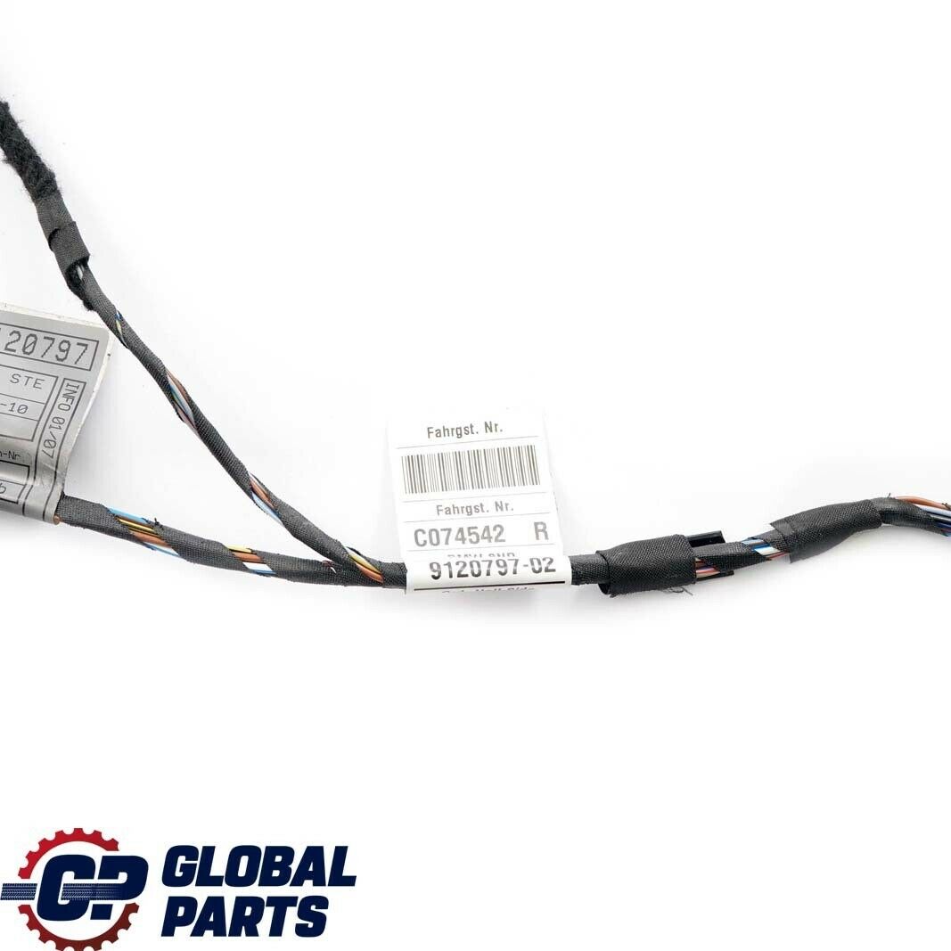 BMW E60 E61 LCi Right Left Rear Door Wiring Loom N/O/S 9120797