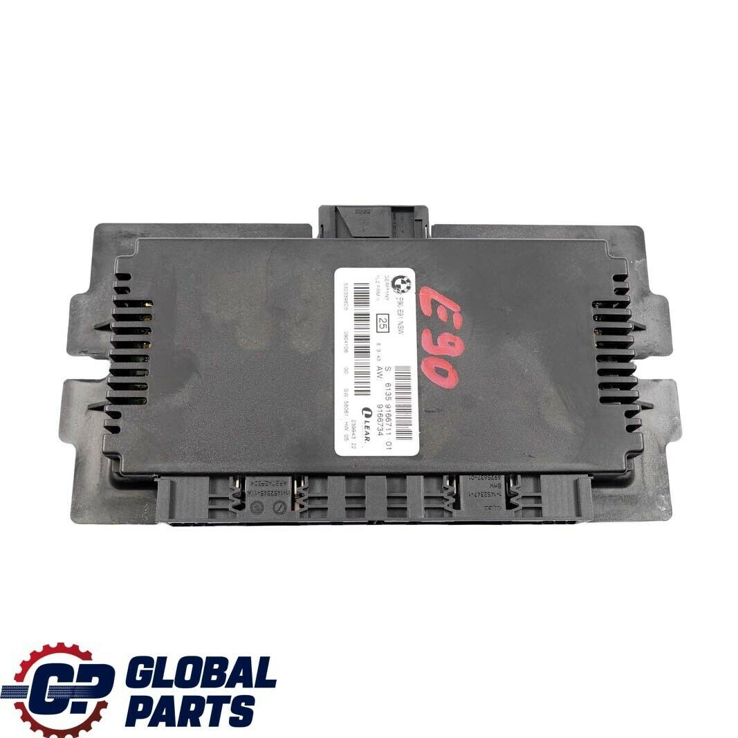 BMW E90 Light Control Module ECU LCM NSW Footwell PL2FRMFA 9166711