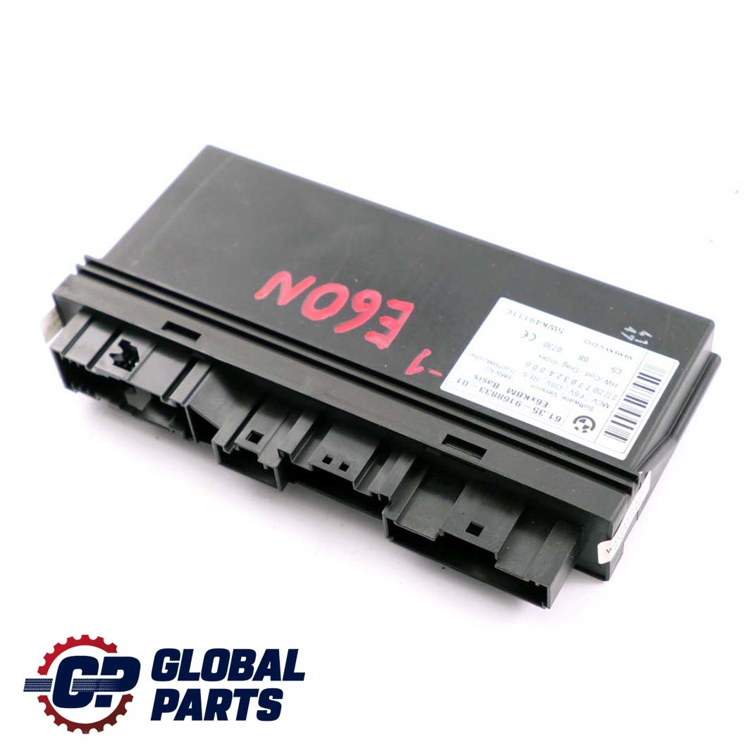 BMW 5 E60 LCI ECU Body Control Modul Einheit KBM Basis 9168833