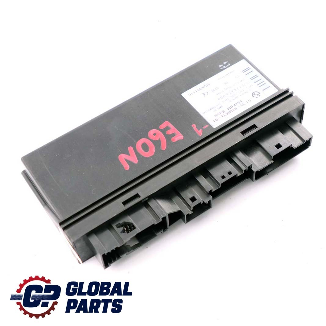 BMW 5 E60 LCI ECU Body Control Modul Einheit KBM Basis 9168833