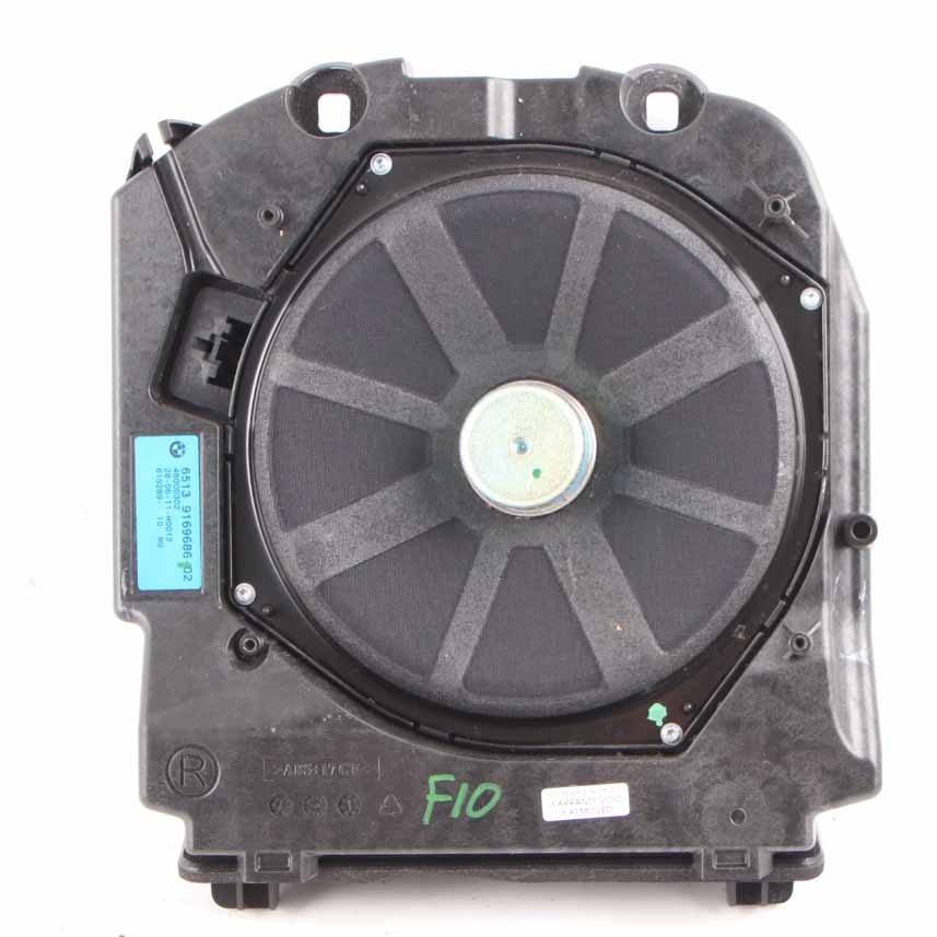 BMW F10 F11 F13 Central Speaker  Front Right HiFi Subwoofer Bass 9169686