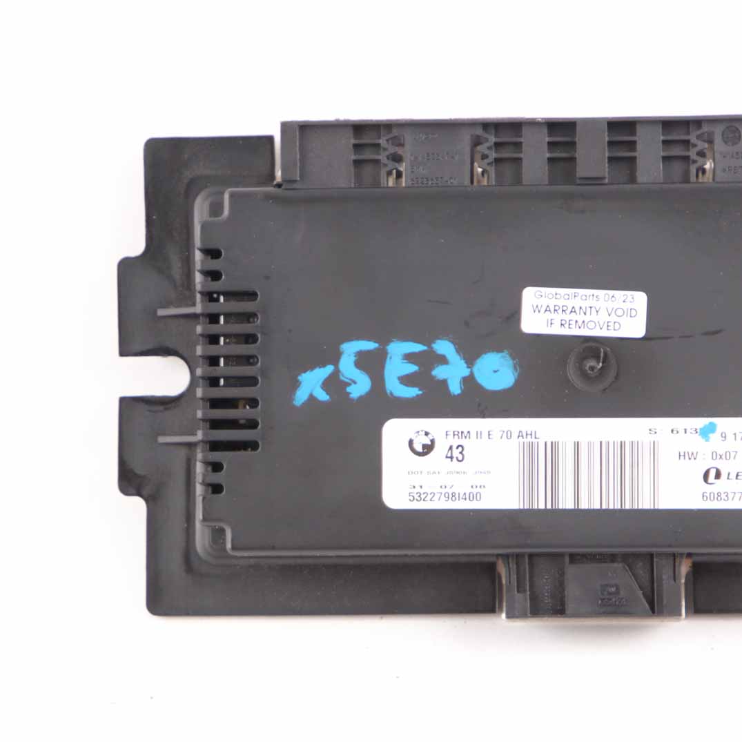 BMW X5 E70 Fußraum ECU Lichtsteuergerät Modul FRM II Lear 9170454