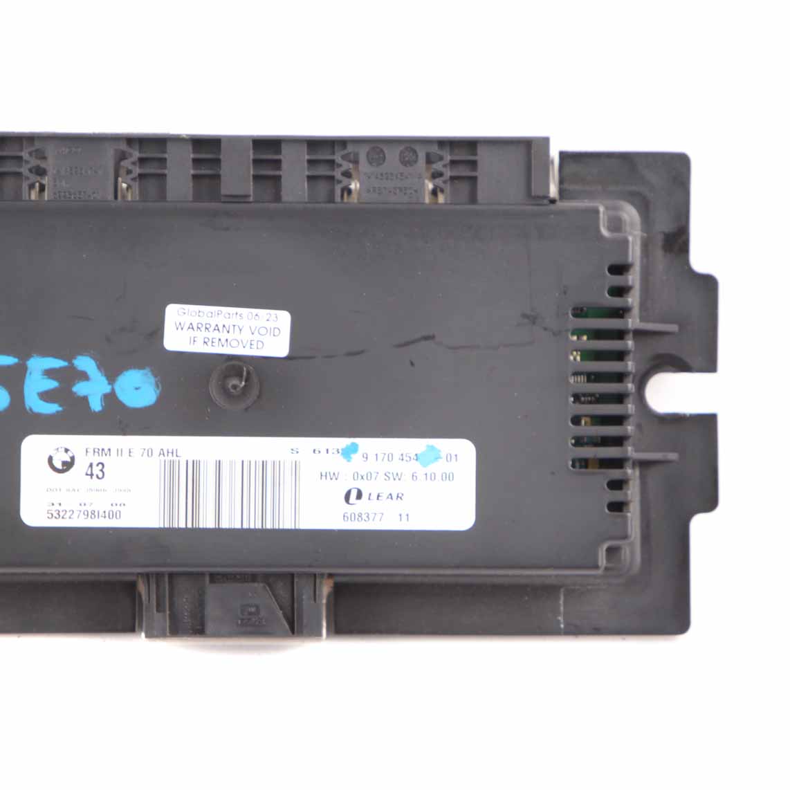 BMW X5 E70 Fußraum ECU Lichtsteuergerät Modul FRM II Lear 9170454