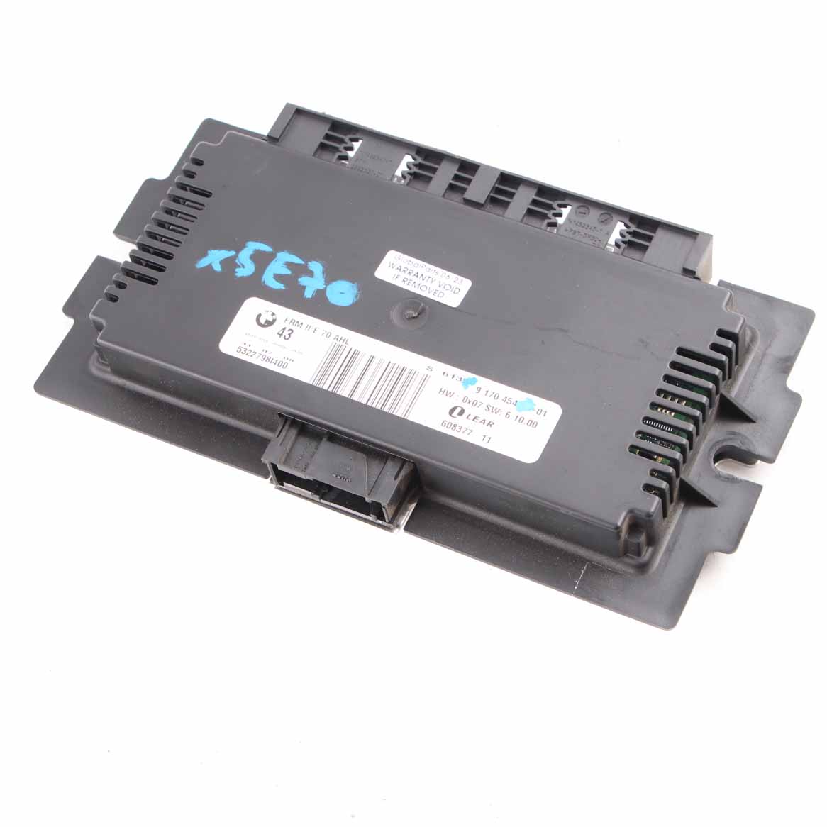 BMW X5 E70 Fußraum ECU Lichtsteuergerät Modul FRM II Lear 9170454