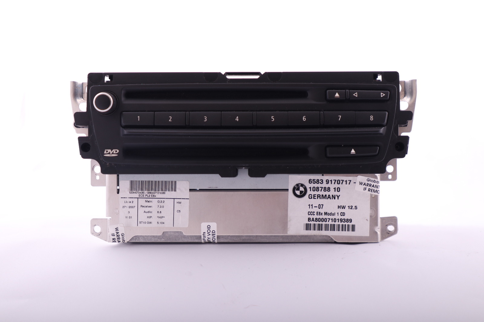 BMW E87 LCI CCC CD Professional Navigationssystem Controller 9170717