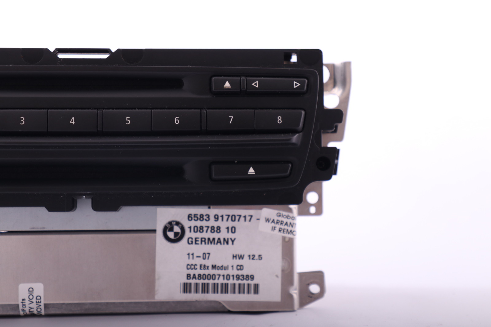 BMW E87 LCI CCC CD Professional Navigationssystem Controller 9170717