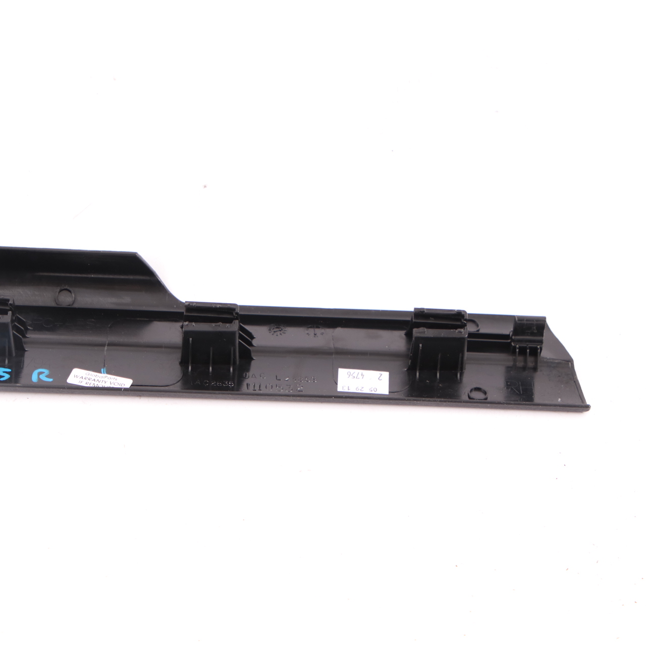 BMW F25 Türschwellerabdeckung Trim Panel vorne rechts schwarz 9175048