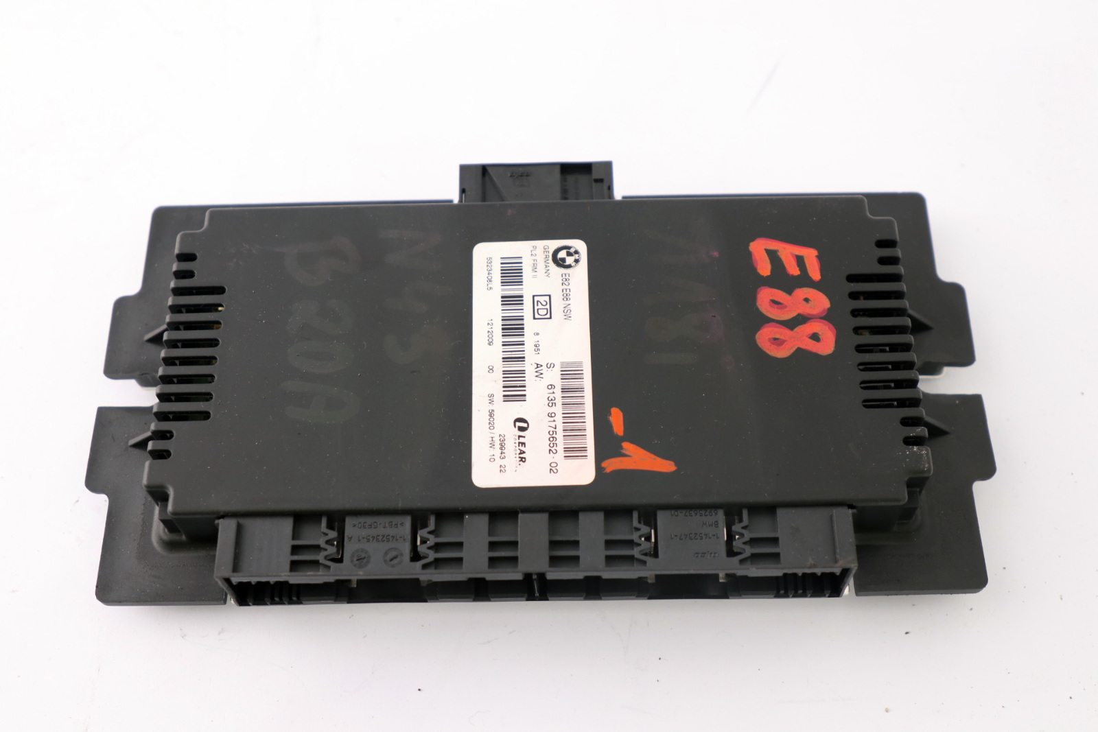 BMW E88 Fußraumbeleuchtungsmodul Steuergerät ECU NSW PL2 FRM II 9175652