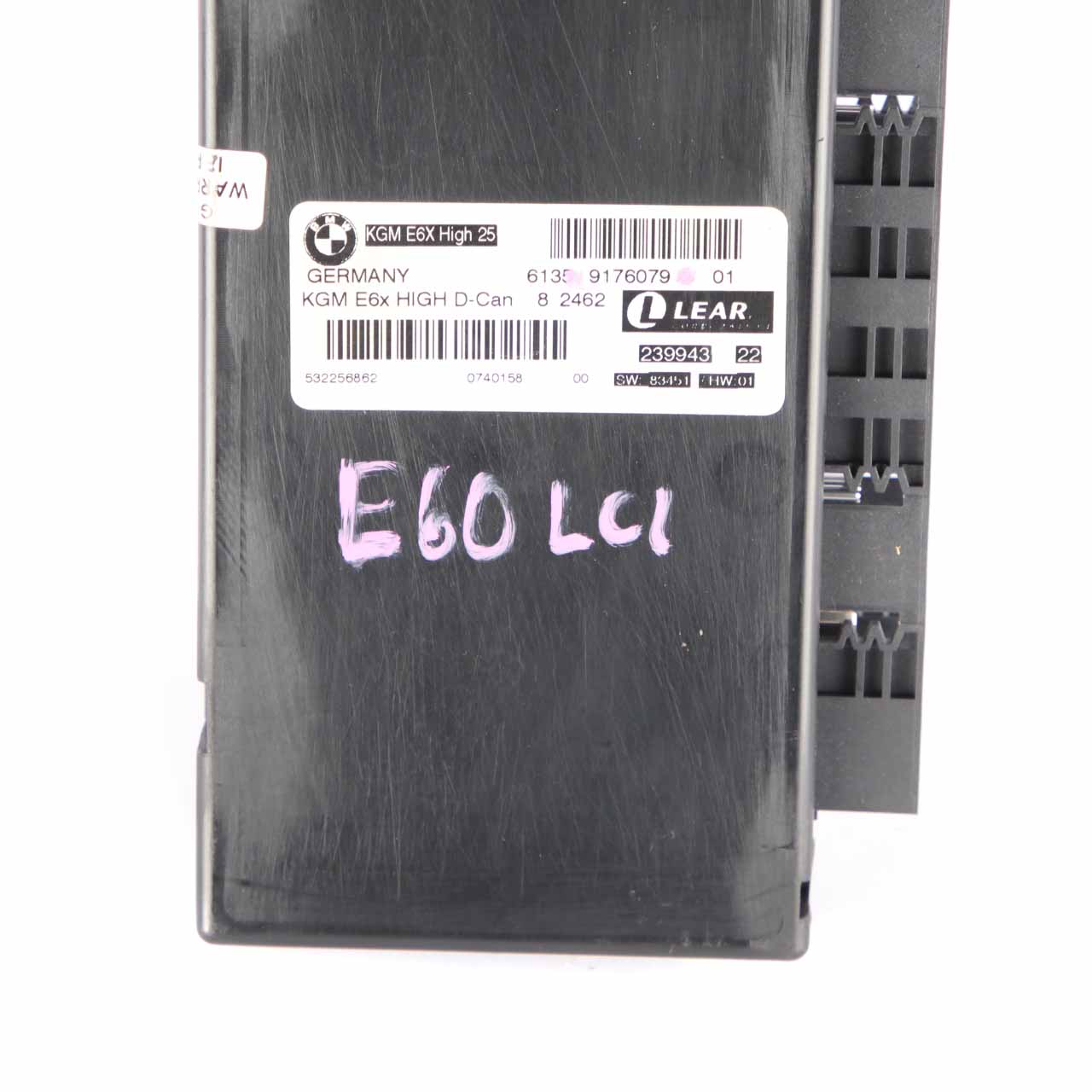 BMW E60 LCI Body Gateway Modul ECU Steuergerät KGM E6X High D-Can 9176079