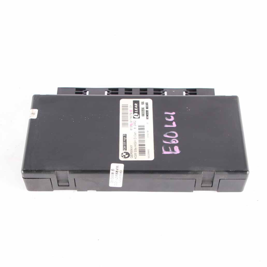 BMW E60 LCI Body Gateway Modul ECU Steuergerät KGM E6X High D-Can 9176079