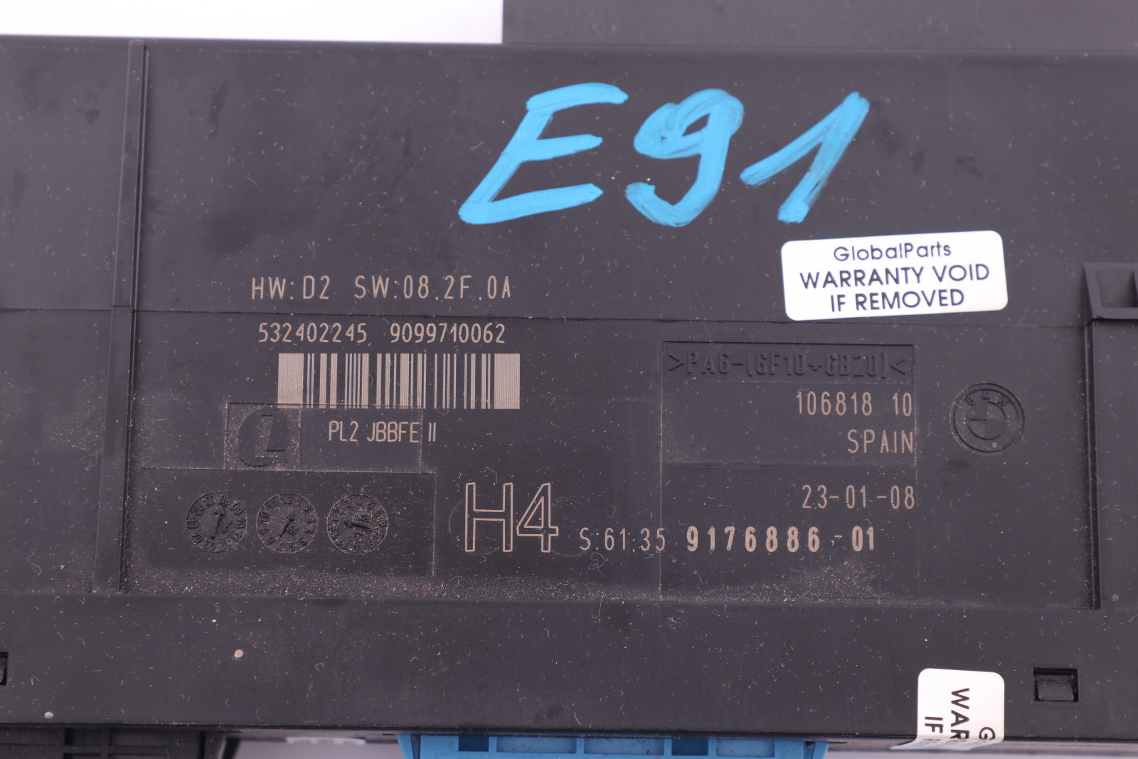 BMW 3 er E91 ECU Karosserieelektronik-Modul H4 Steuergerät 61359176886 9176886