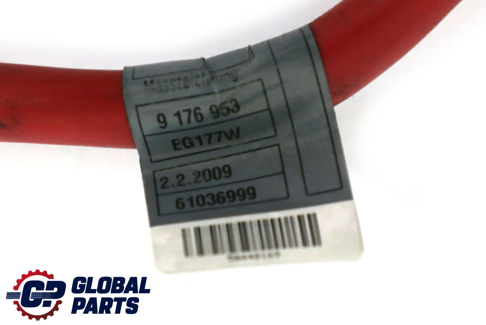 BMW 5 Series E60 E61 LCI Battery Cable Lead Positive Underfloor 9176953