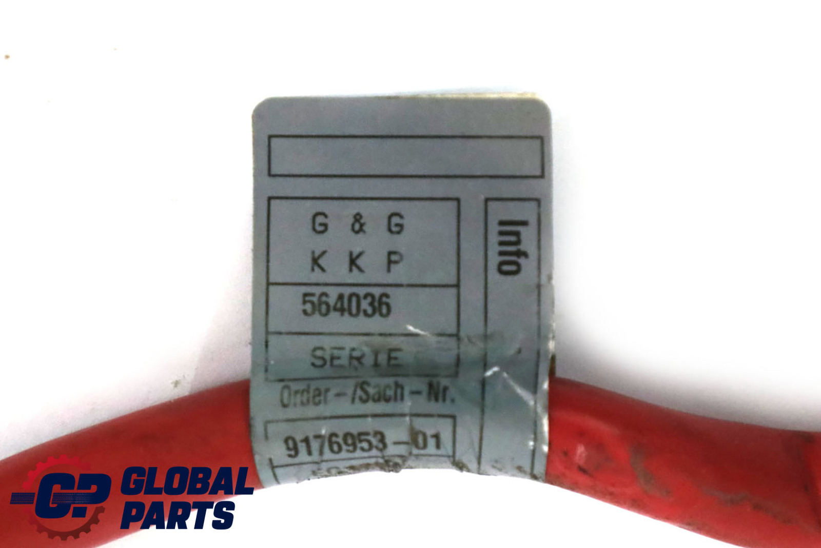 BMW 5 Series E60 E61 LCI Battery Cable Lead Positive Underfloor 9176953