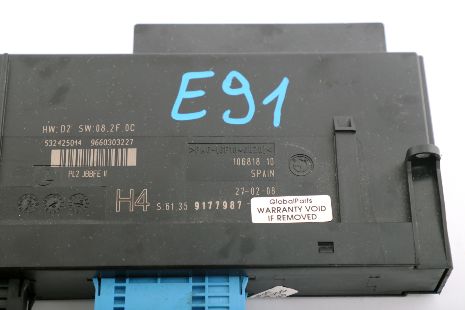 BMW E91 ECU Body Control Module H4 Electronic Box 61359177987 9177987