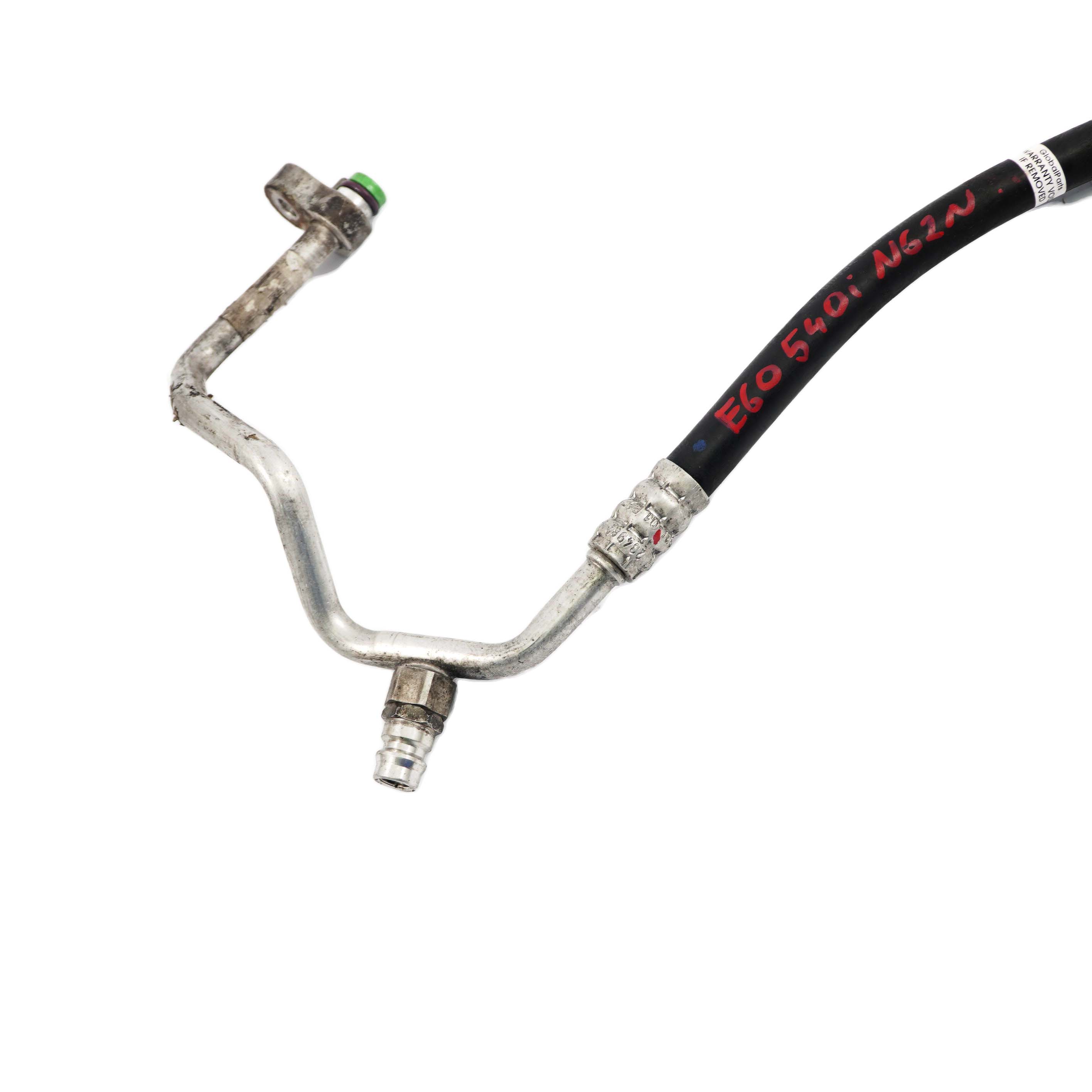 Compressor Condenser Hose BMW E60 E63 Petrol N62N A/C Coolant Line 9181834