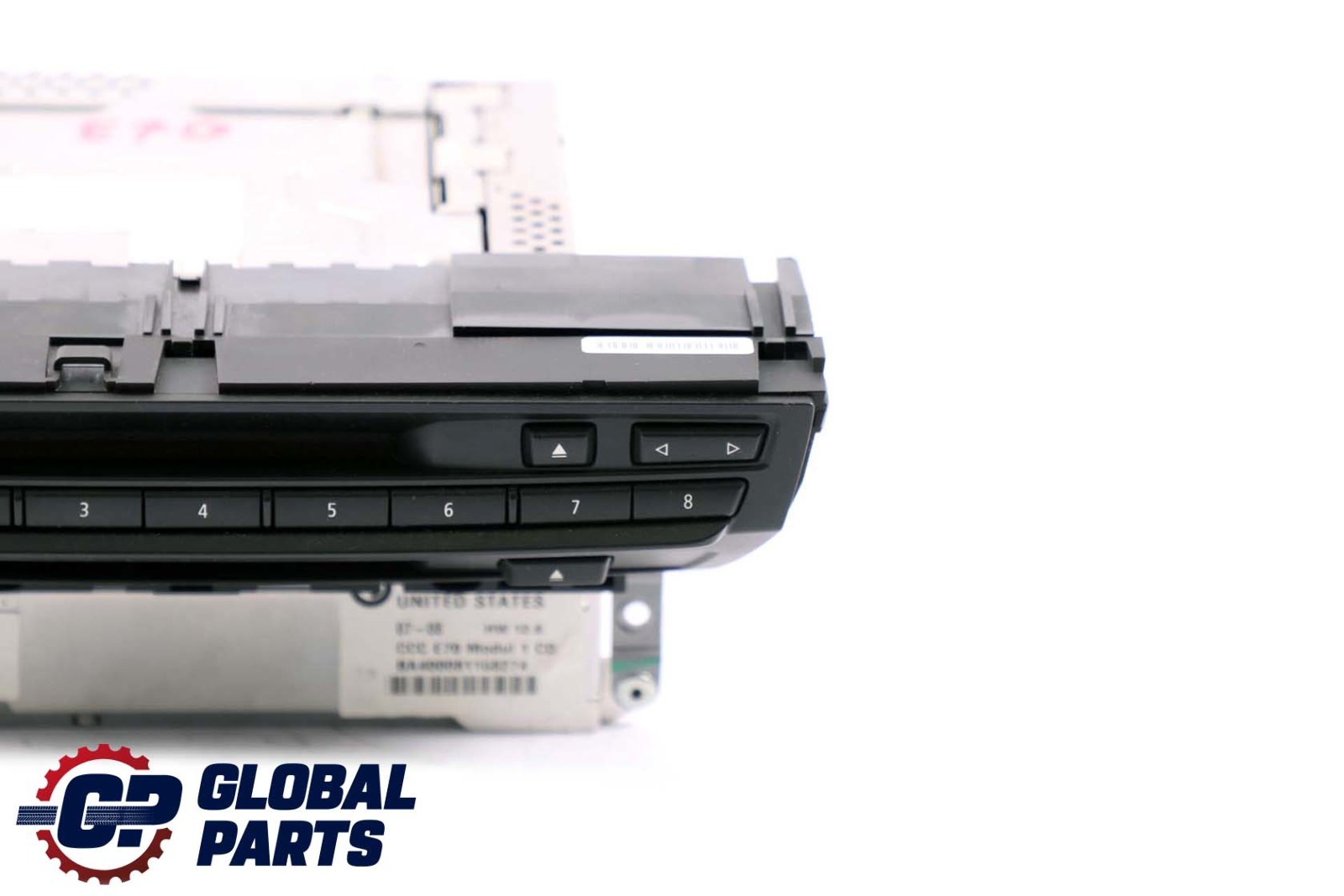 BMW X5 Series E70 CCC Radio CD Player Navigation 9185542