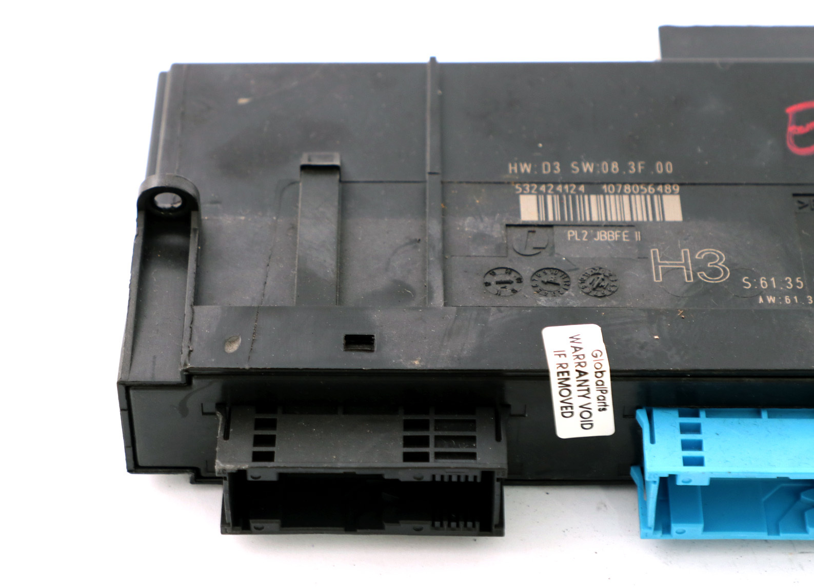 BMW E93 ECU Body Control Modul H3 Anschlussdose 9187541