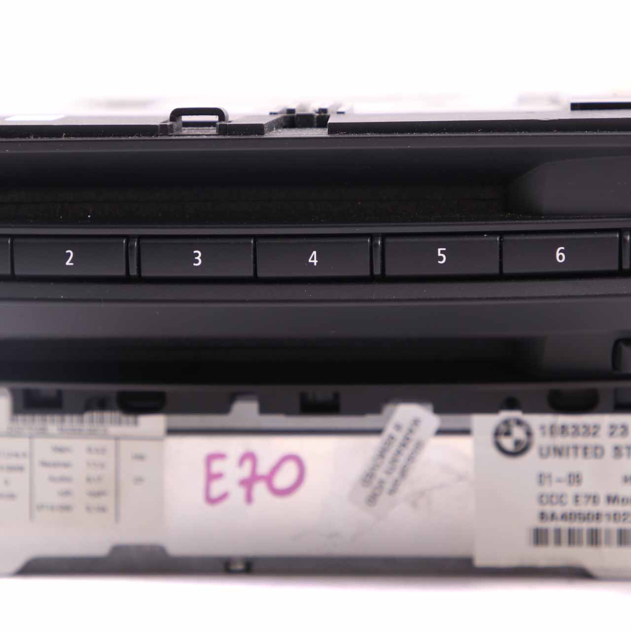 BMW X5 E70 CCC Navigations System CD-Player Navi-Hauptgerät 9191568