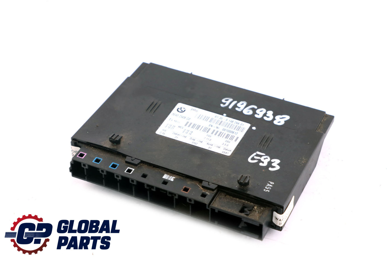 BMW 3 er E93 Sitzmodul Module 9148266