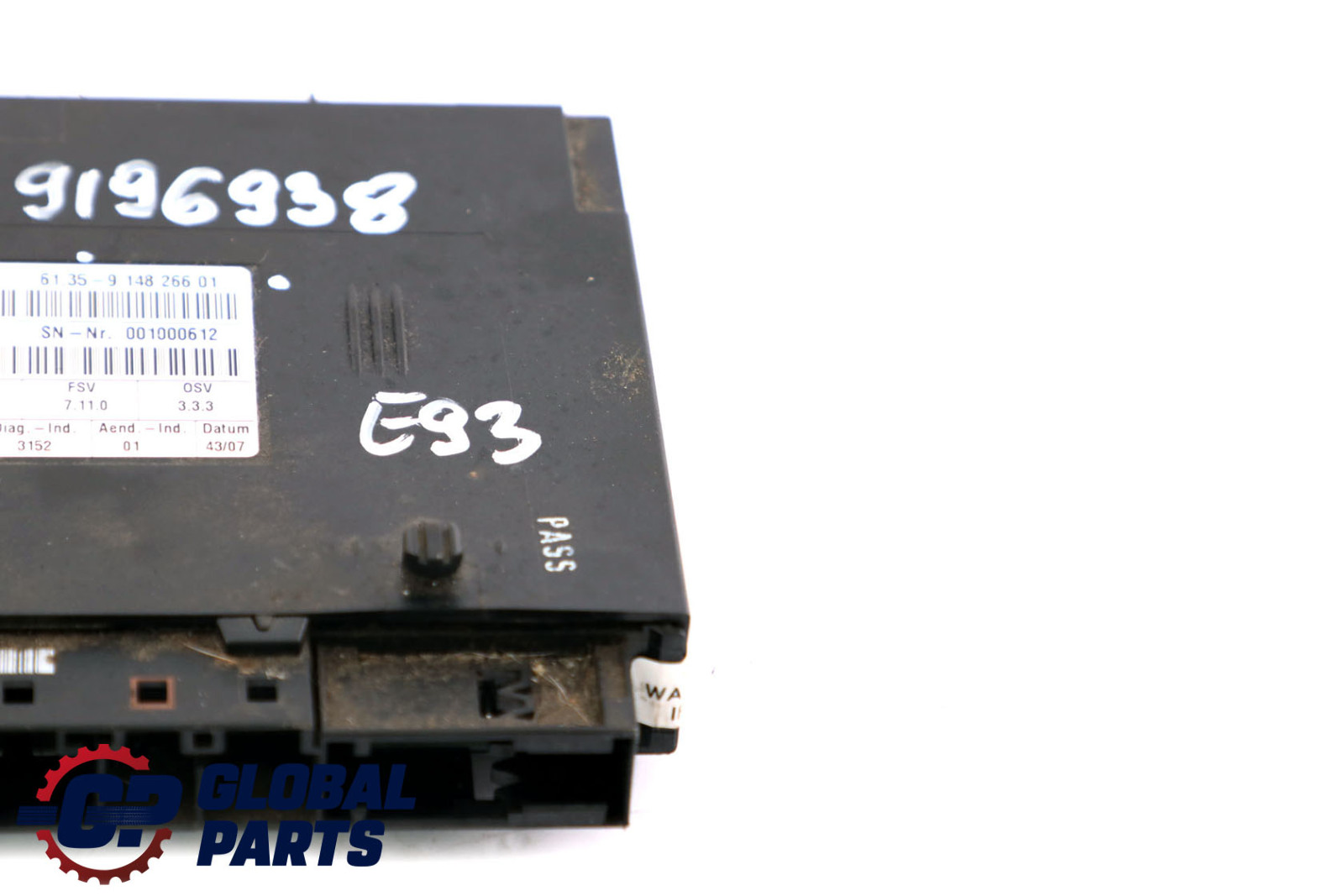 BMW 3 er E93 Sitzmodul Module 9148266