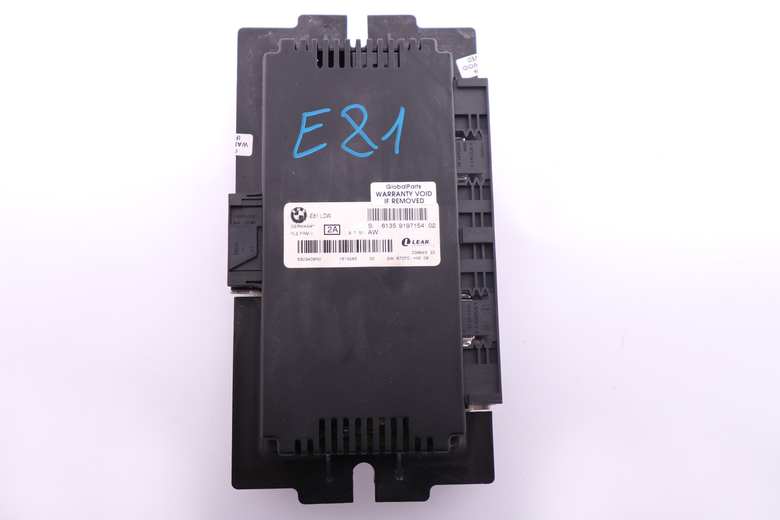 BMW E81 Fußraumleuchtenmodul Steuergerät ECU PL2 FRM II 9197154