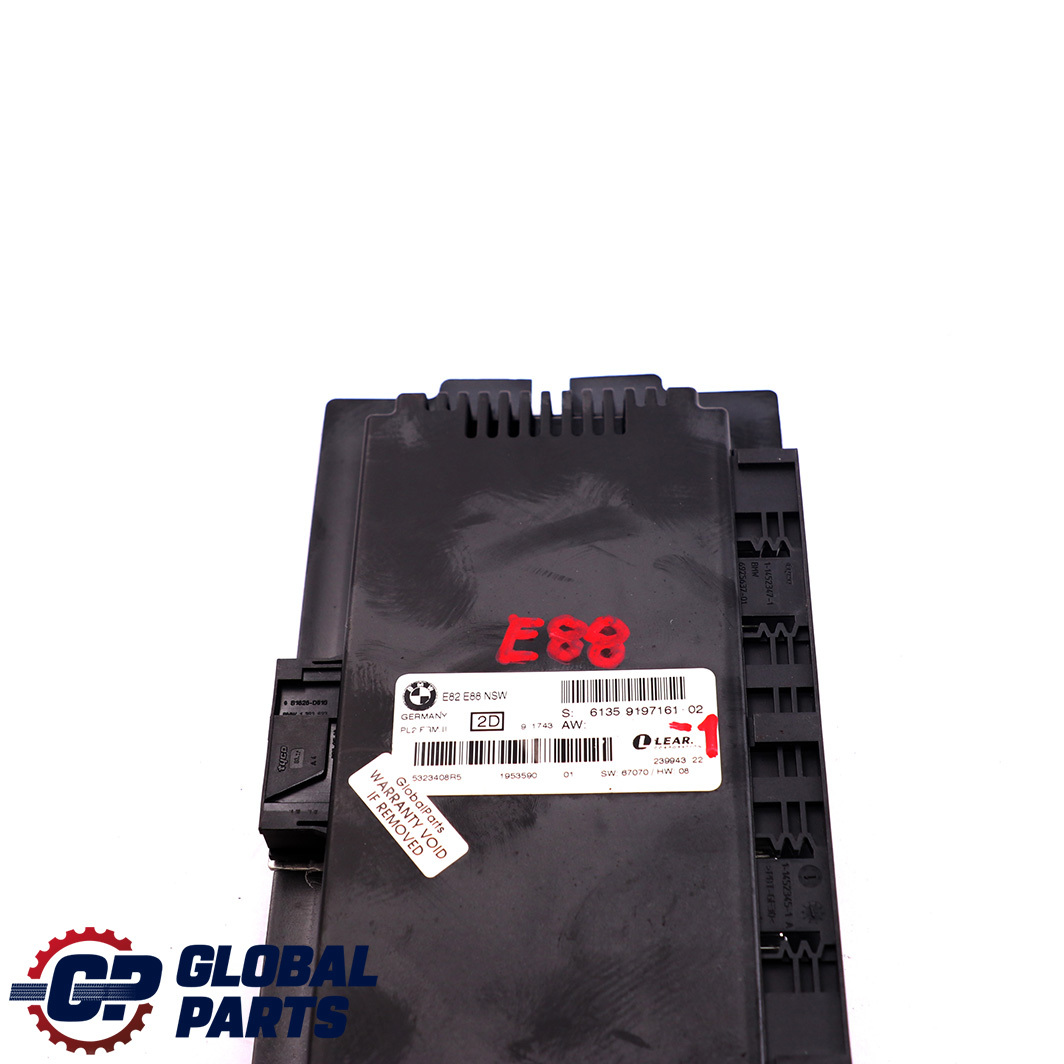 BMW 1 er E88 ECU Lichtmodul Steuergerät ECU PL2 FRM II Lear 9197161