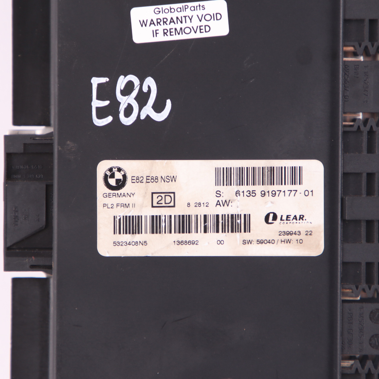 BMW E82 Fußraumbeleuchtungsmodul Steuergerät ECU NSW PL2 FRM II 9197177