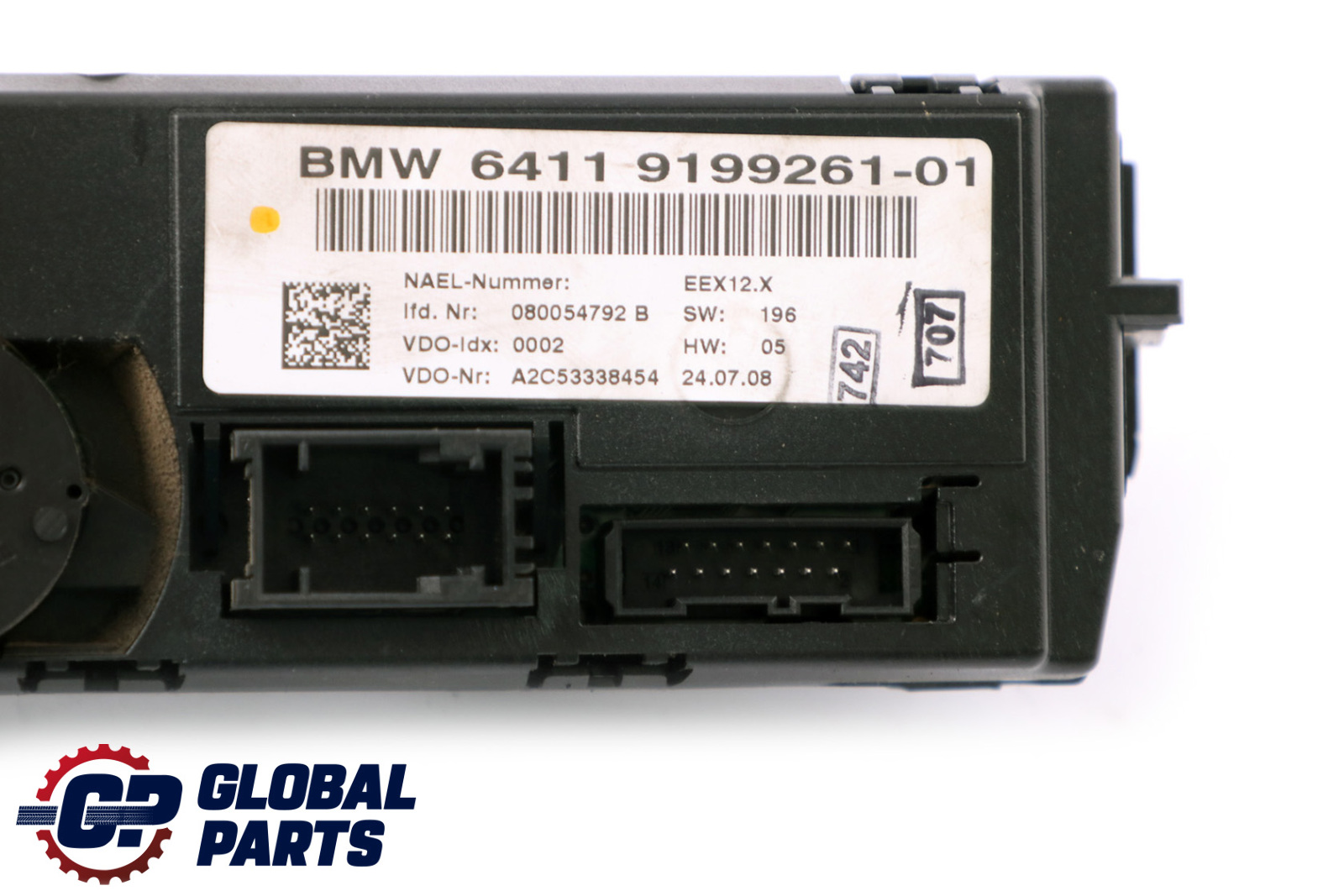 BMW 3 Series E92 E93 Automatic Heater Air Conditioning A/C Control Panel 9199261