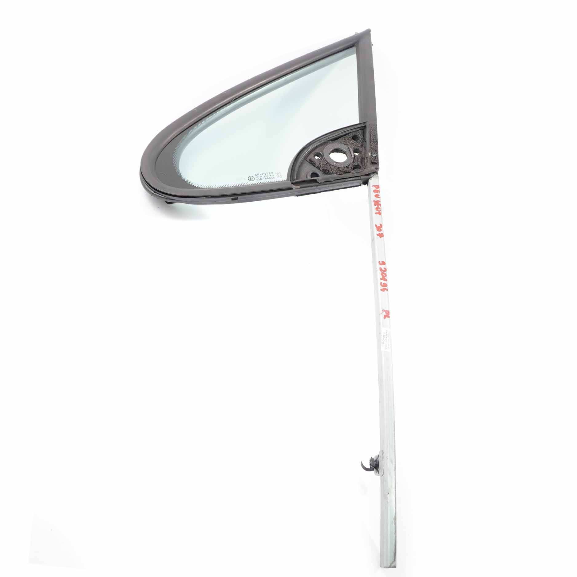 Peugeot 307 Side Quarter Window Front Door Left N/S Triangle Glass AS2 920194