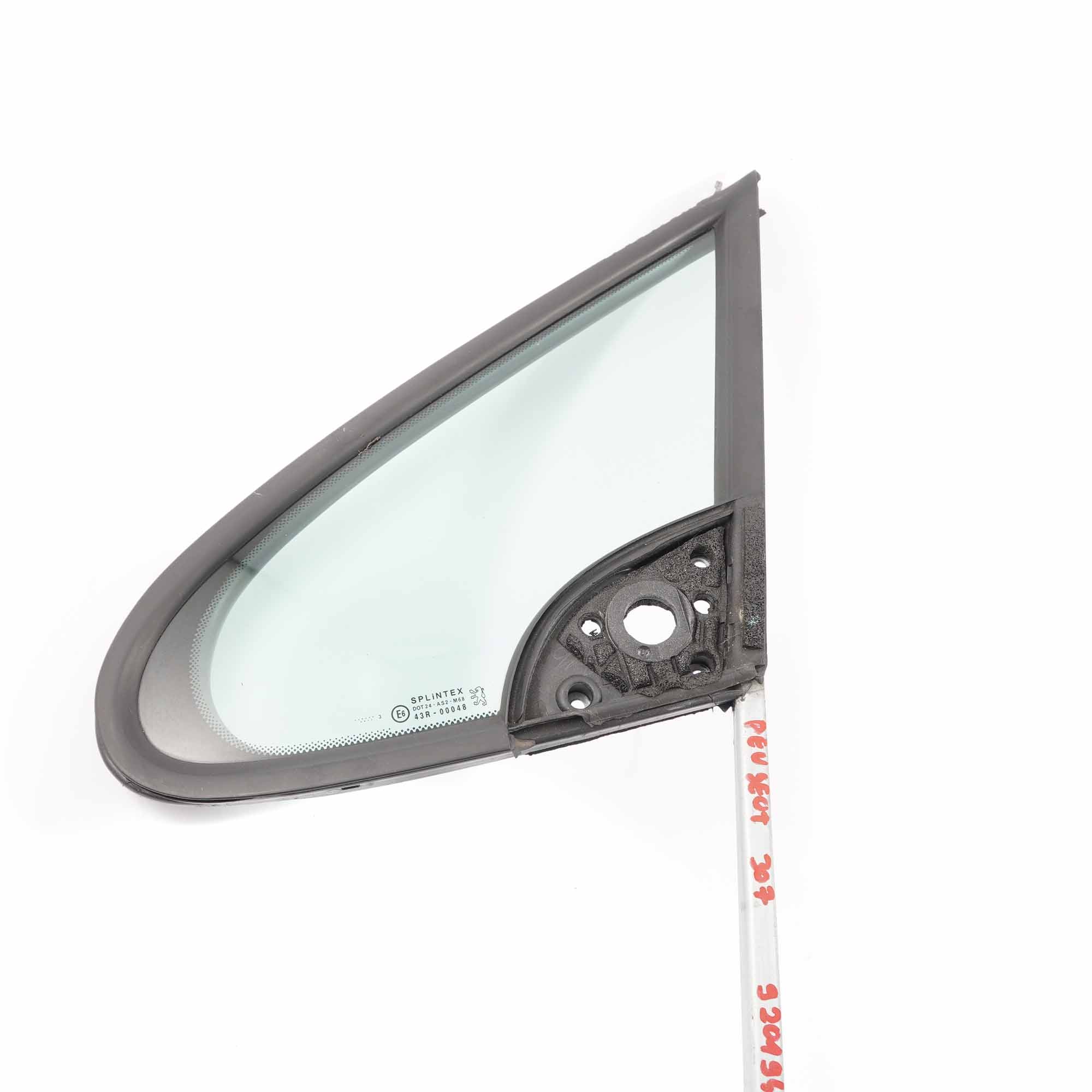 Peugeot 307 Side Quarter Window Front Door Left N/S Triangle Glass AS2 920194