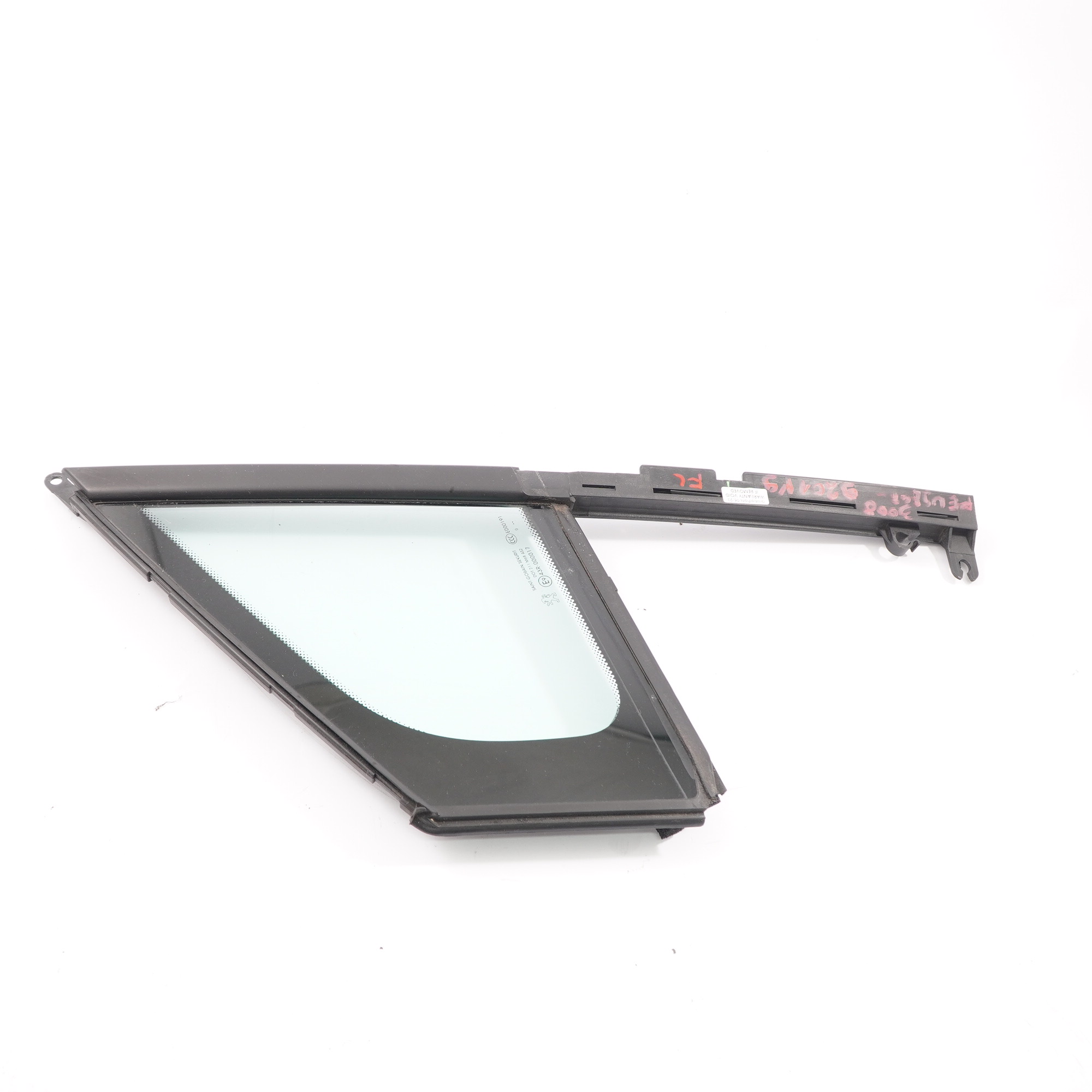 Peugeot 3008 Side Quarter Window Front Door Left N/S Triangle Glass AS2 9201N9