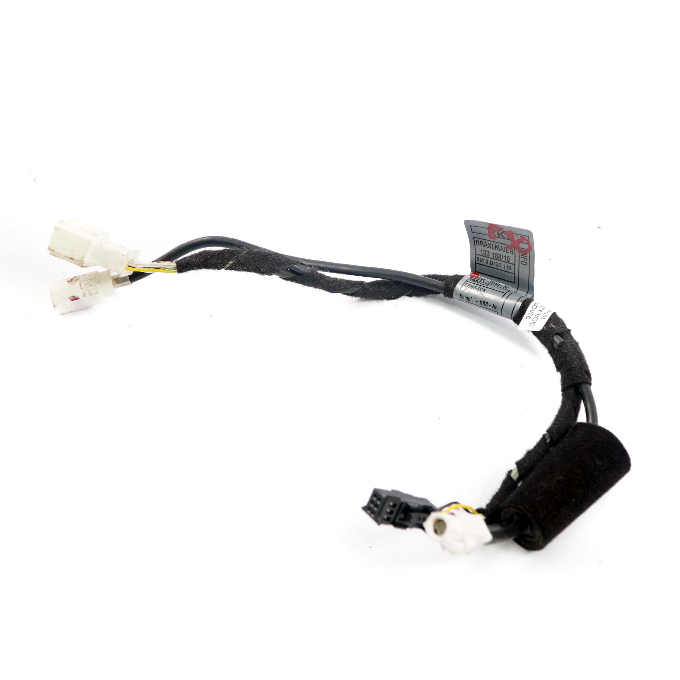 BMW 3 Series E90 E91 E92 AUX USB Lead Cable Wire 61129202724 9202724