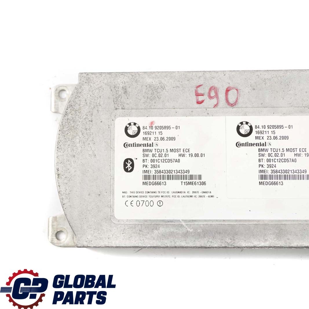 BMW 1 3 5er E60 E87 E90 Telematik Bluetooth Steuergerät Modul 9205895