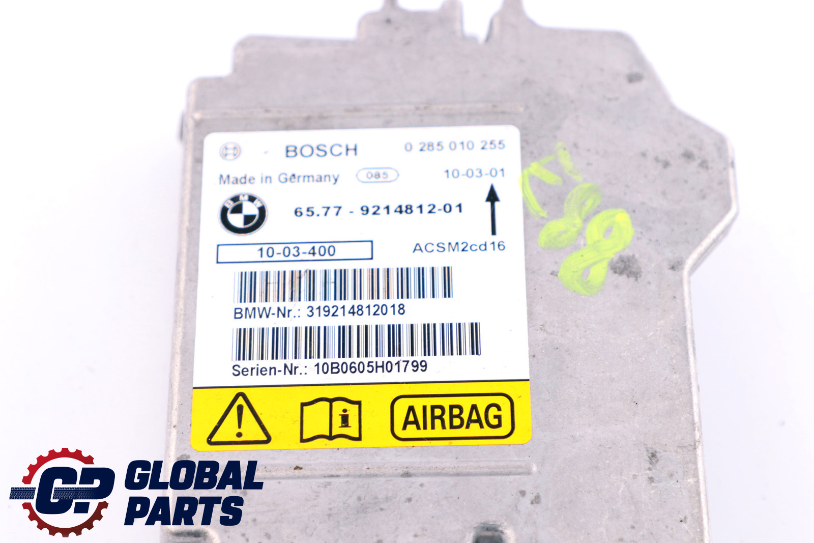 BMW E88 E93 LCI Airbag-Steuergerät Modul ECU 9214812