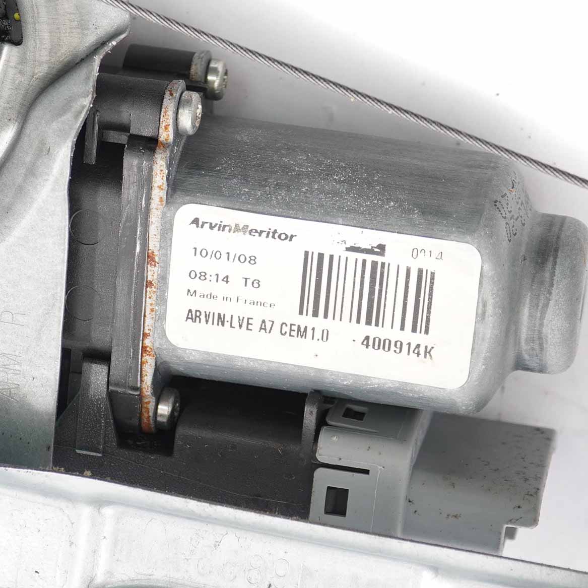 Peugeot 207 Fensterheber Vordertür Rechts Regulator Motor 9222W8