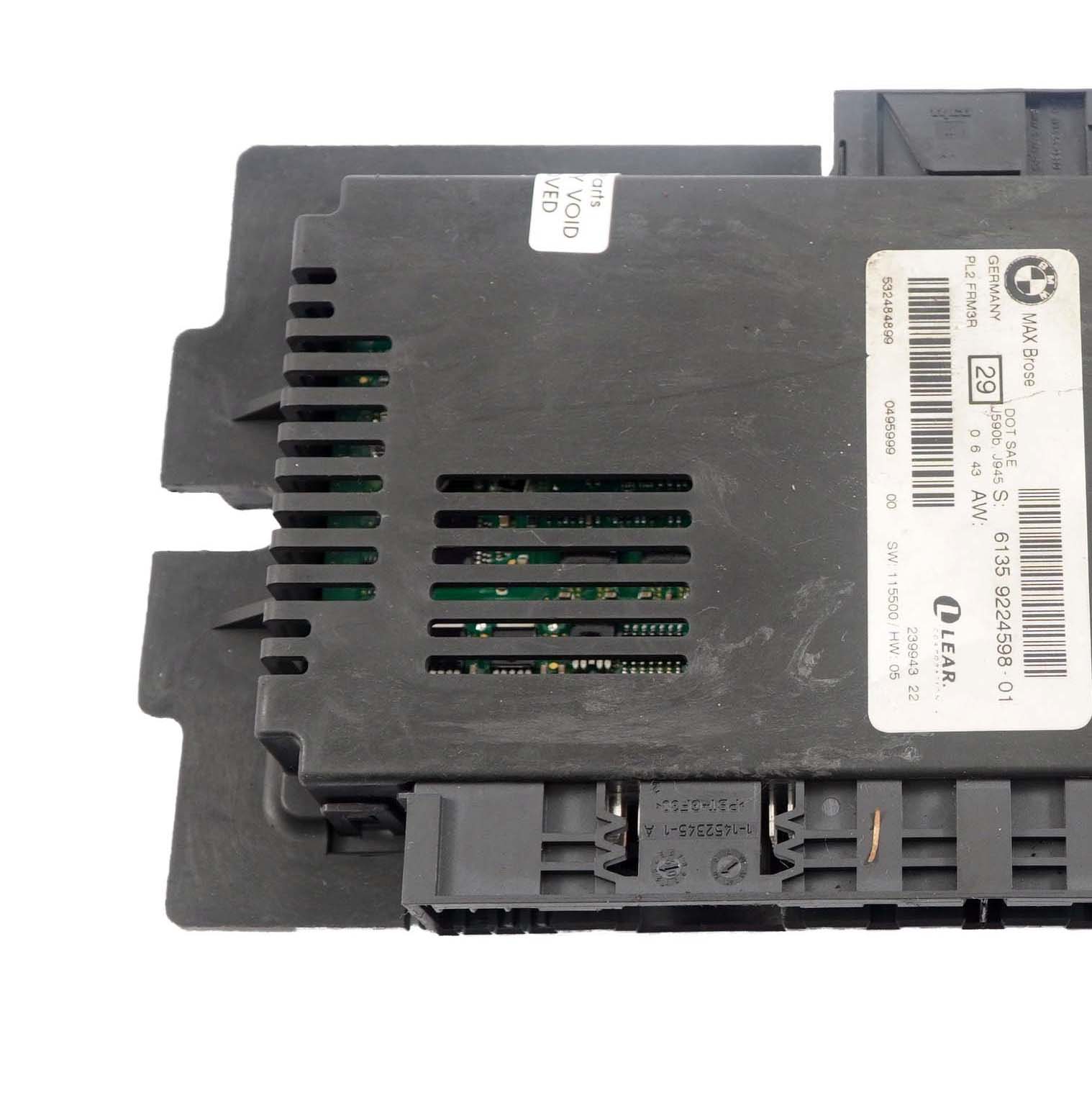 BMW E92 Max Brose Fußraum Lichtmodul Steuereinheit Modul ECU FRM3R PL2 9224598