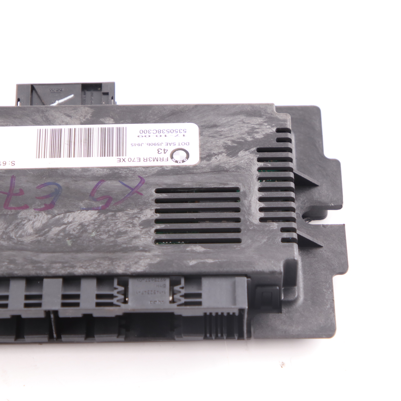 BMW X5 E70 Fußraum ECU Lichtsteuergerät Modul FRM IIIR Lear 9224617