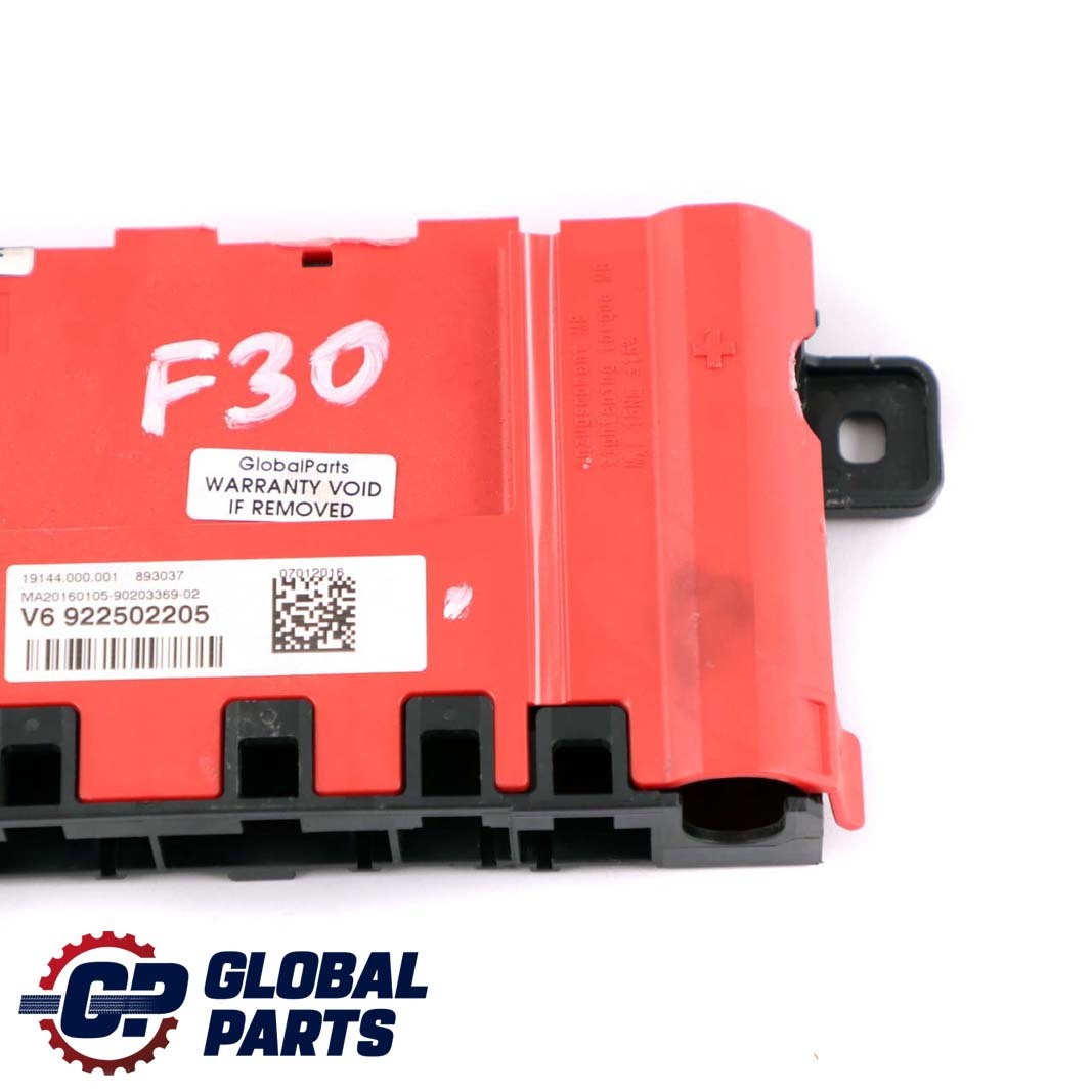 BMW F22 F30 F31 F32 Batterie Strom B Verteilerkasten 9225022