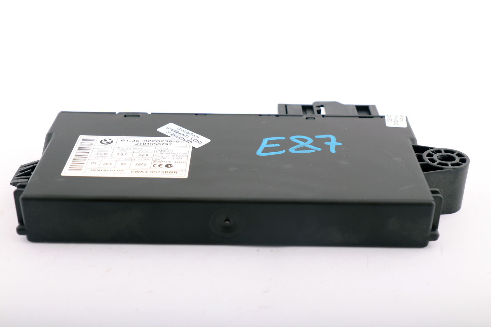 BMW 1 3 5 er E60 E87 E90 CAS 3 ECU Steuergerät 9395657 9226238