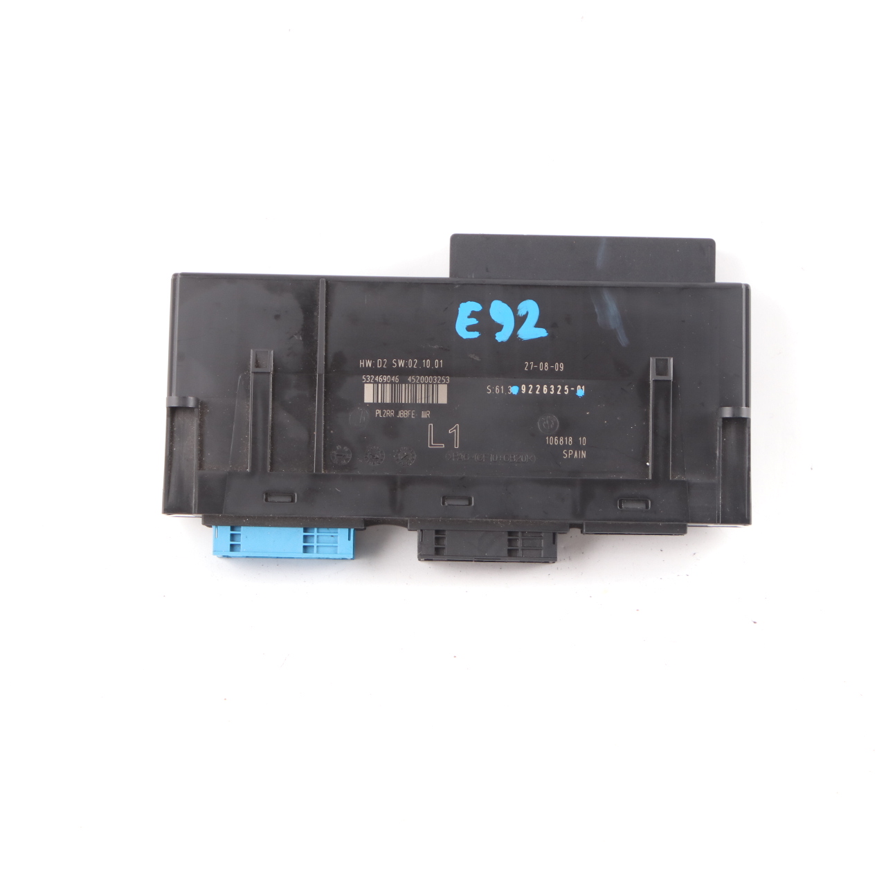 BMW E82 ECU Steuergerät Junction Box L1 PL2RR JBBFE IIIR 9226325