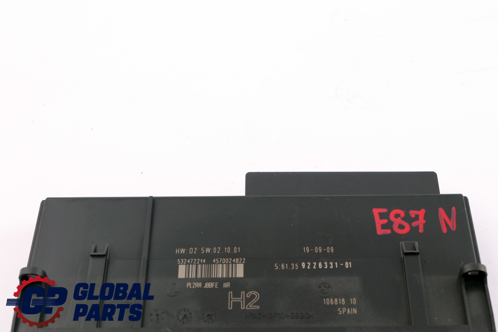 *BMW 1 er E87 LCI ECU Steuergeräte Karosseriesteuergerät Einheit H2 9226331