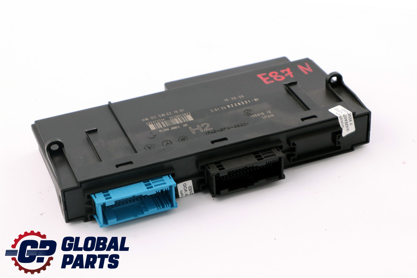 *BMW 1 er E87 LCI ECU Steuergeräte Karosseriesteuergerät Einheit H2 9226331