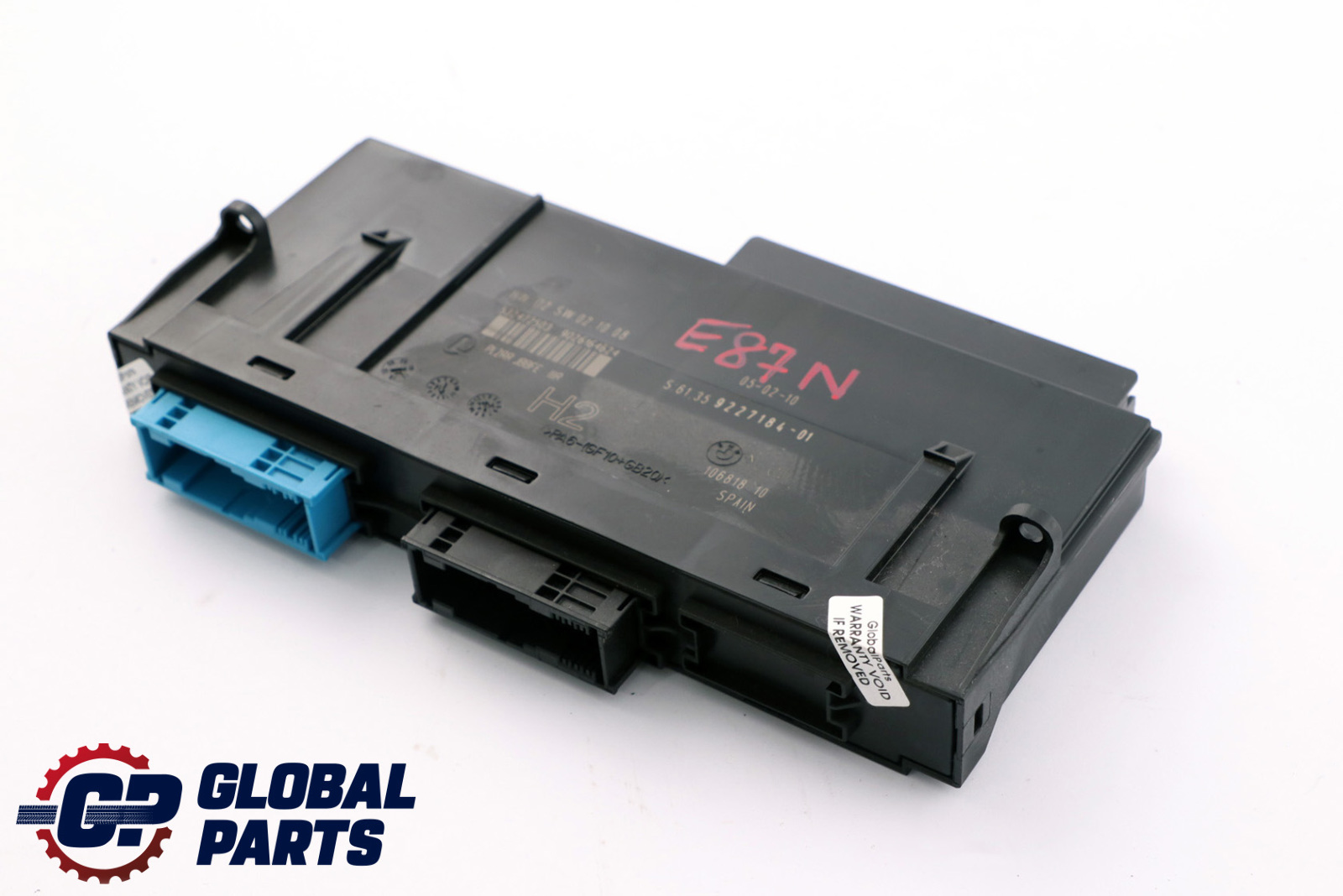 BMW 1er E87 LCI ECU Body Control Modul Einheit H2 PL2RR JBBFE IIIR 9227184