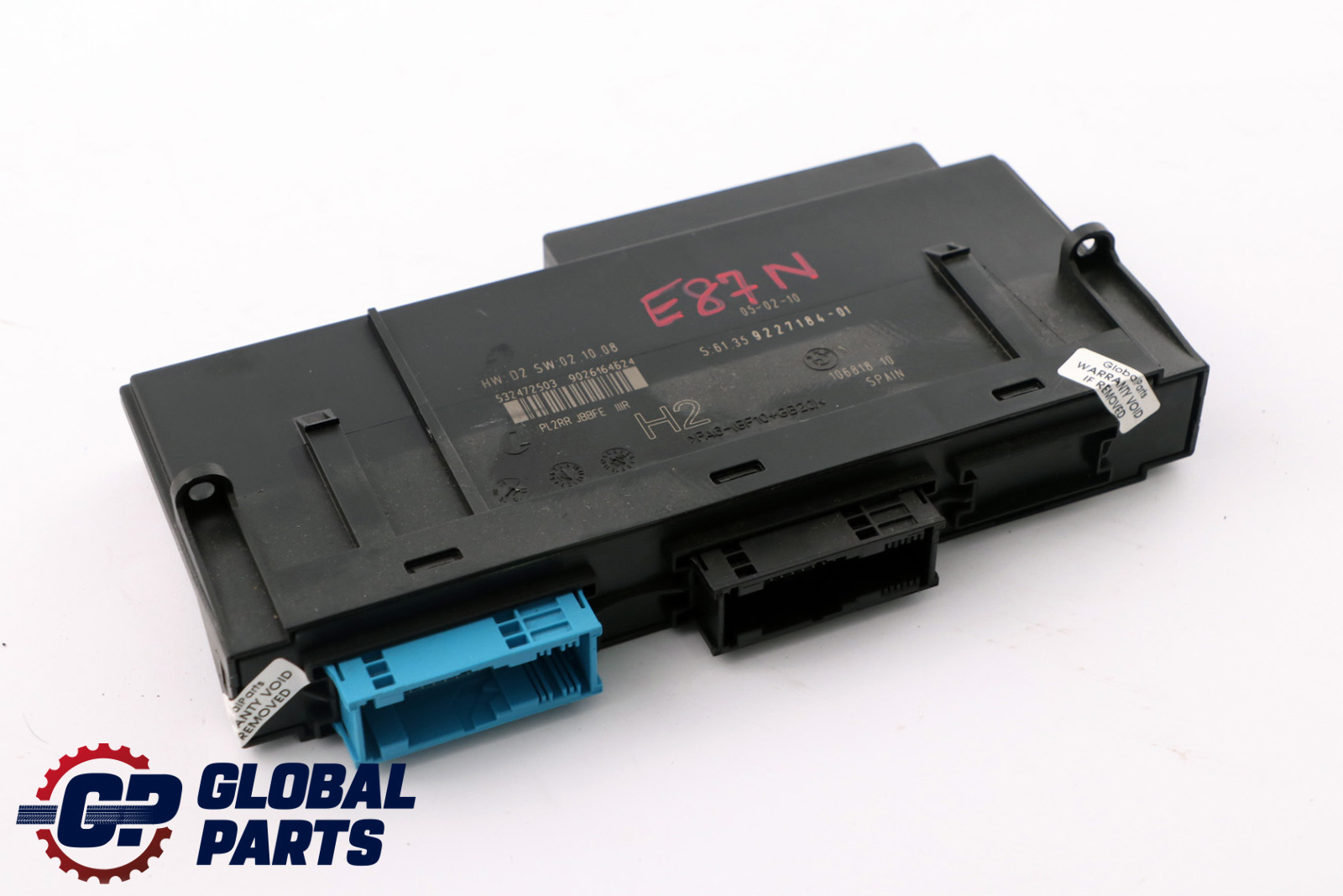 BMW 1er E87 LCI ECU Body Control Modul Einheit H2 PL2RR JBBFE IIIR 9227184