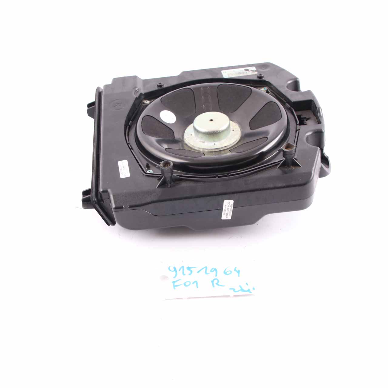 BMW F01 F02 Central Bass Right O/S Hi-Fi Subwoofer Speaker 9151964