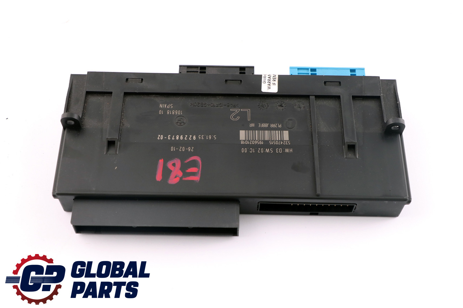 BMW E81 Body Control Modul ECU L2 PL2RR JBBFE III Junction Box 9229873