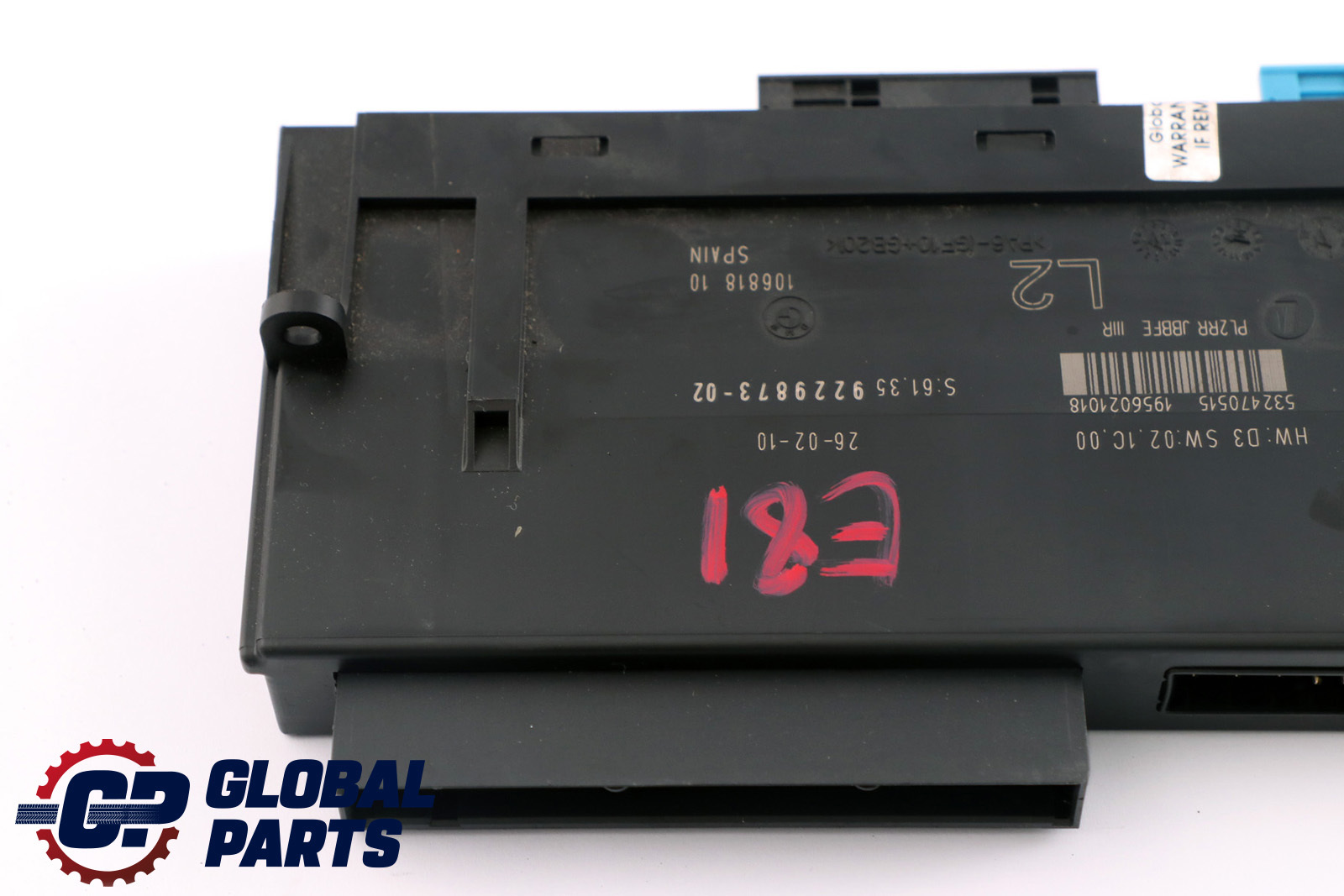 BMW E81 Body Control Modul ECU L2 PL2RR JBBFE III Junction Box 9229873