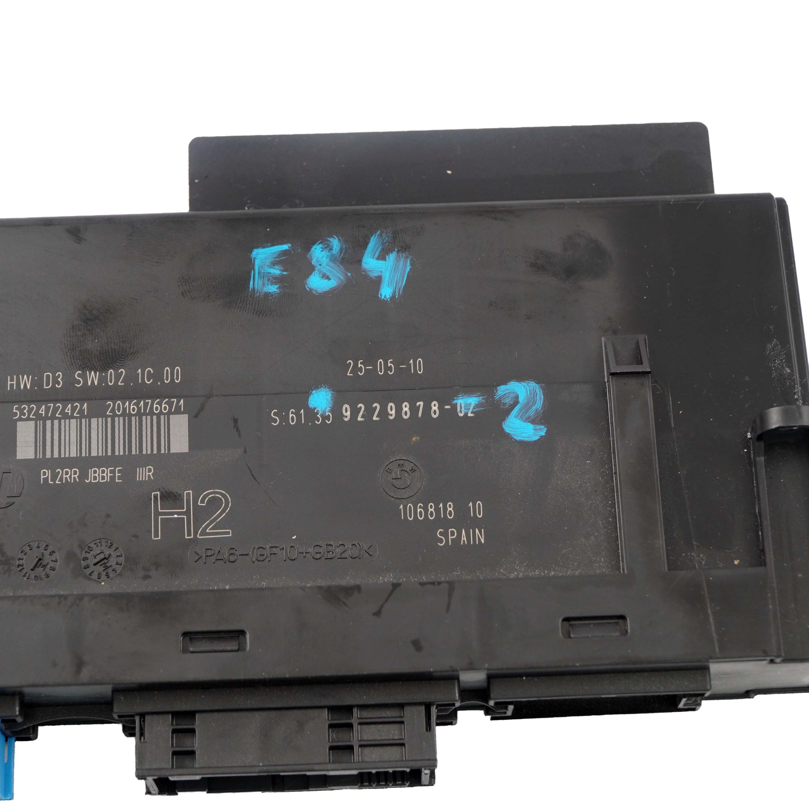 *BMW X1 er E84 Steuergerät Steuermodul Junction Box H2 PL2RR JBBFE IIIR 9229878